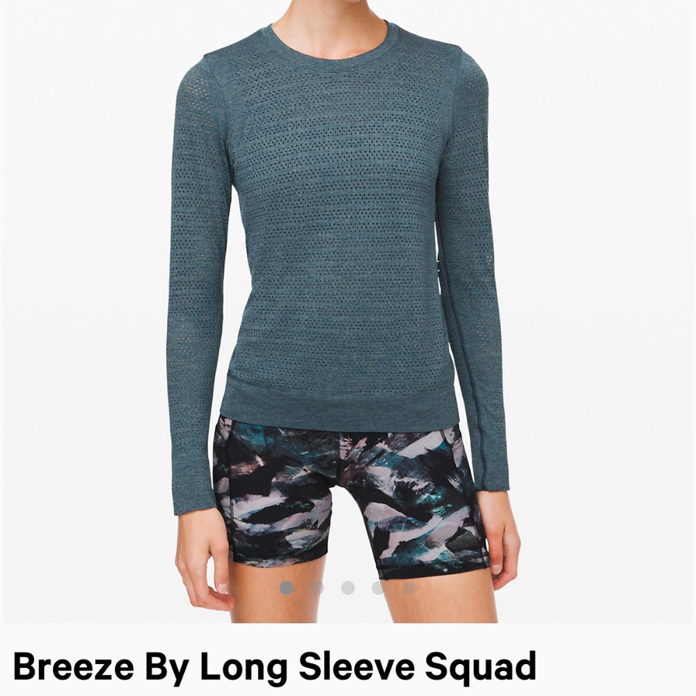 Lululemon Breeze By Long Sleeve Squad (Sz 4)